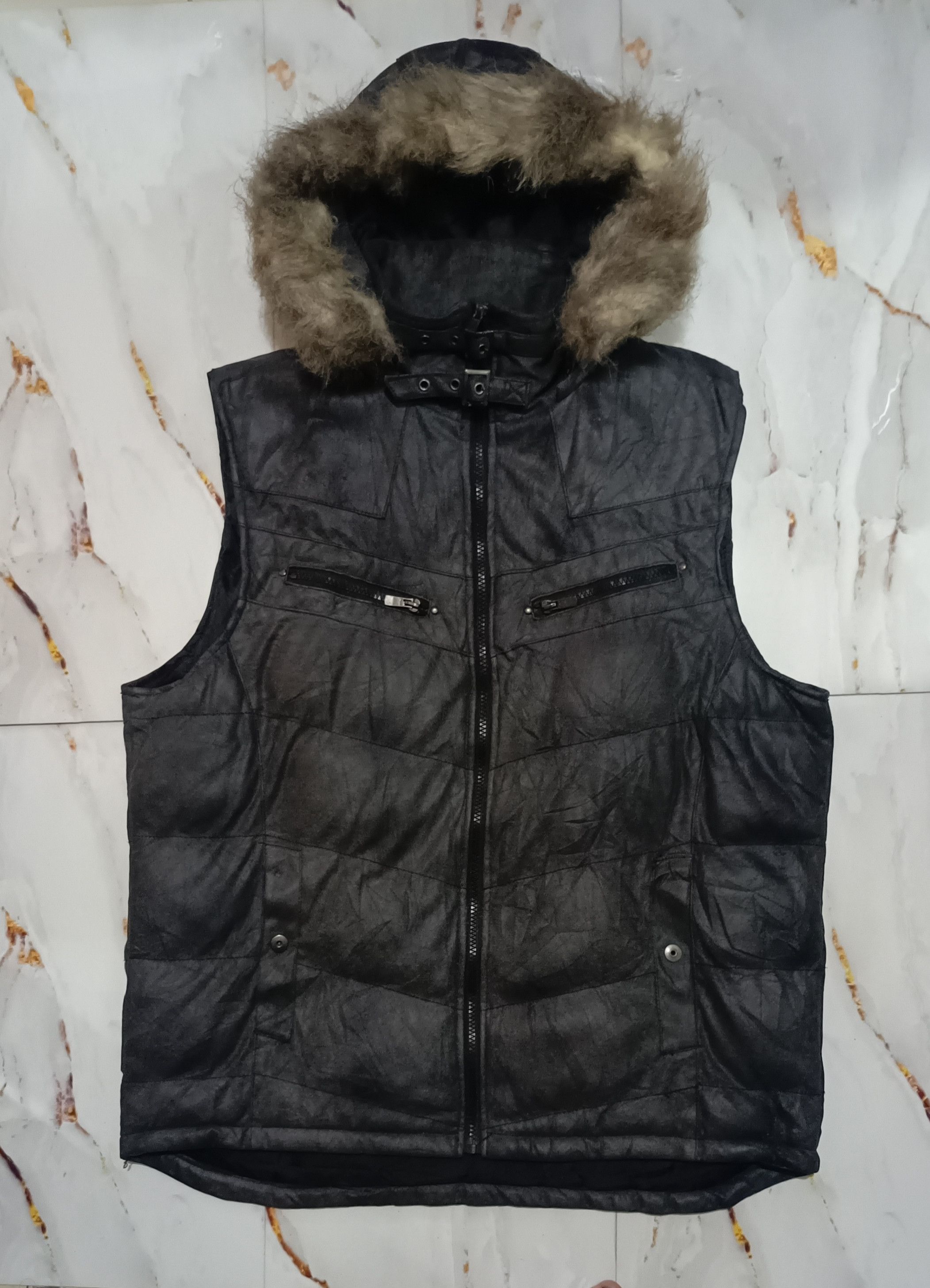 00s archive buffalo bobs fur jacket ダウン Buffalo Bobs Puffer | Grailed
