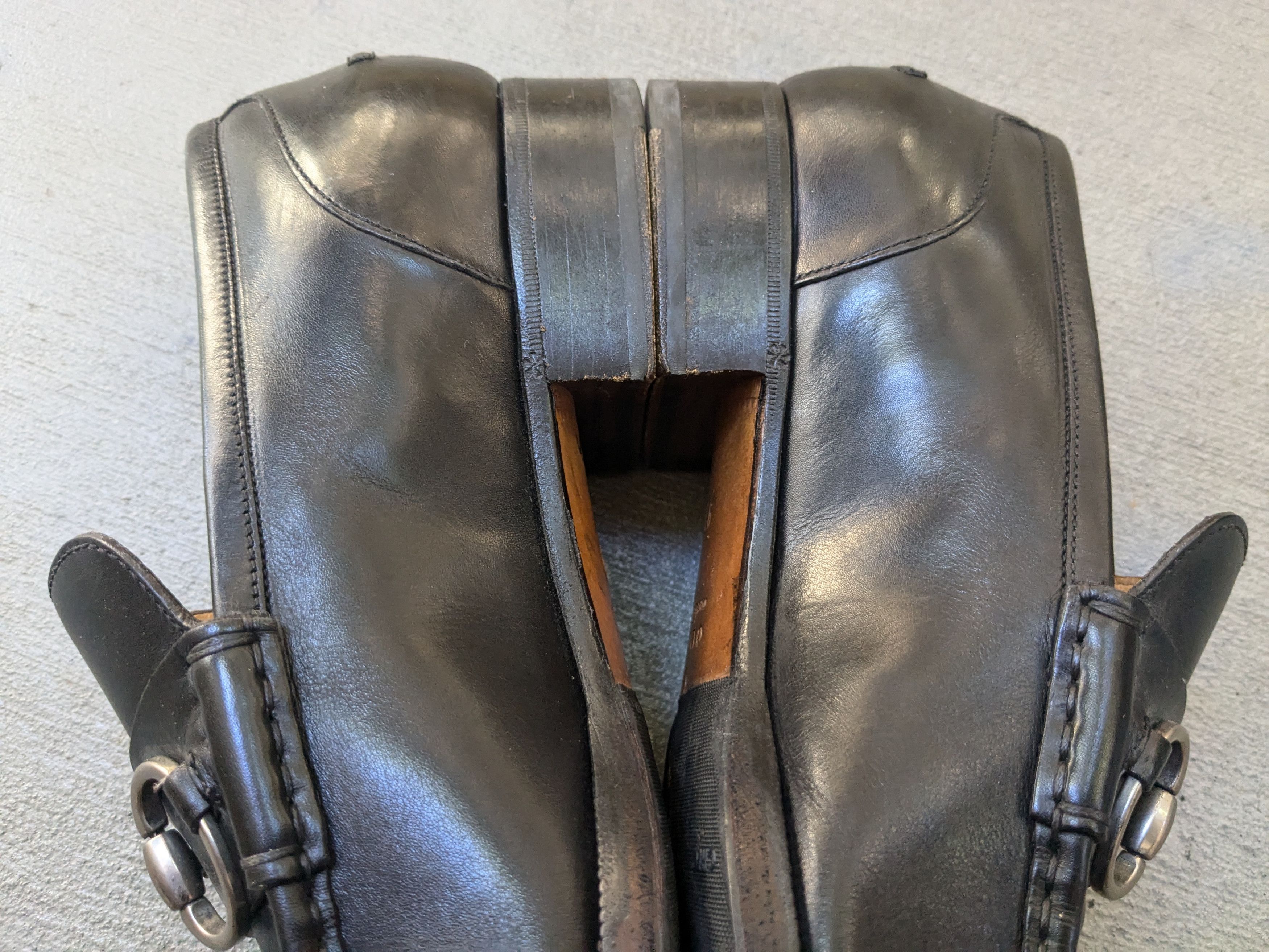 Gucci Gucci Horsebit Loafers Black 10 Slip Ons Buckle Size US 10 / EU 43 - 11 Thumbnail