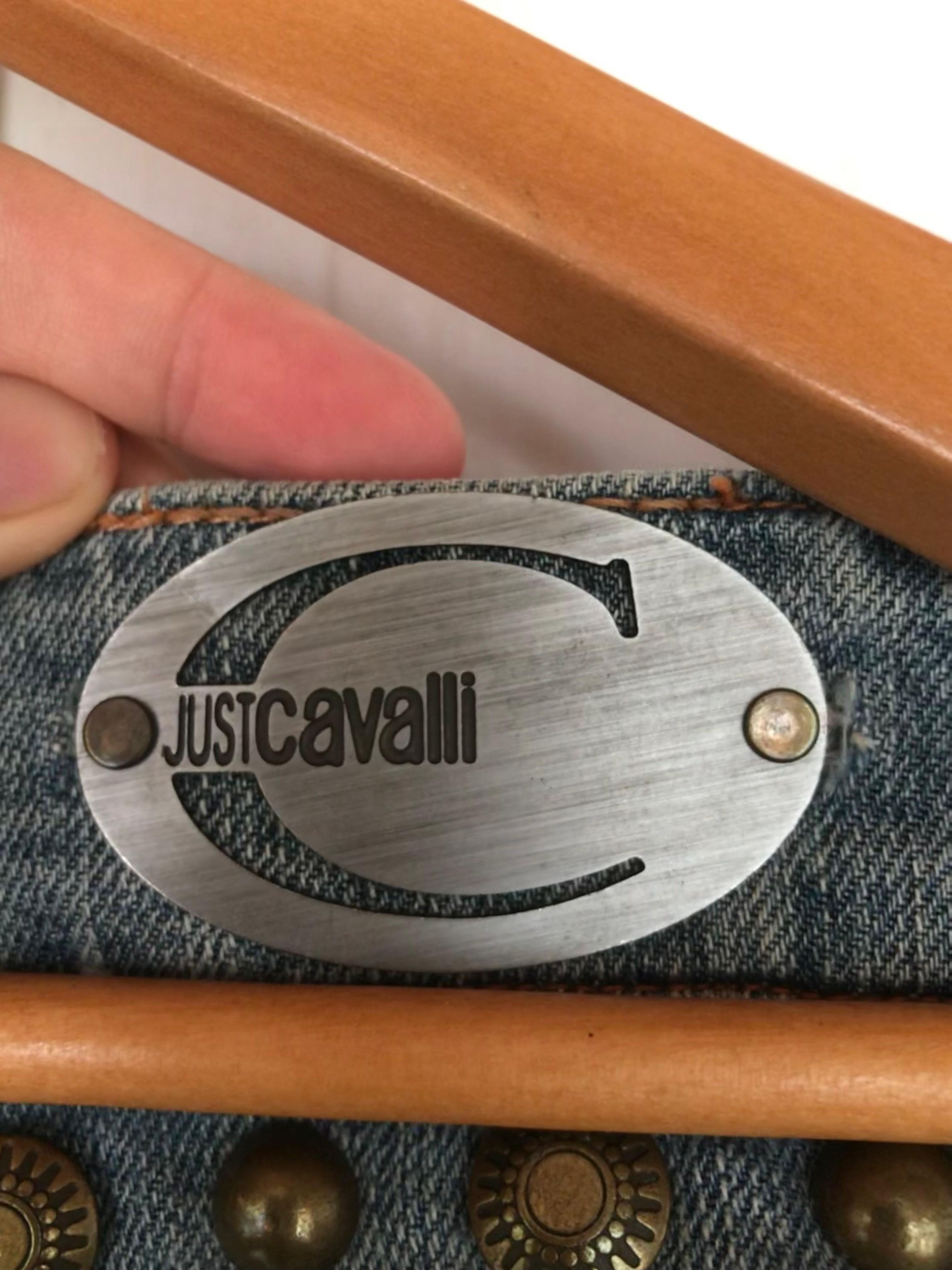 Roberto Cavalli Roberto Cavalli Studded Denim Pants Size US 29 - 5 Thumbnail