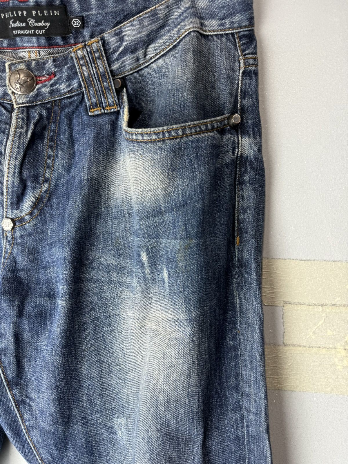 Philipp Plein Vintage Philipp Plein Denim Pants Jeans Y2K Affiction Size US 32 / EU 48 - 8 Thumbnail