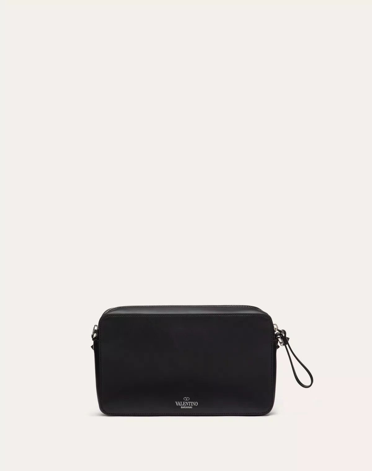 Valentino oc11z0725 Size: OS/ Leather Crossbody Bag in Black Size ONE SIZE - 3 Thumbnail