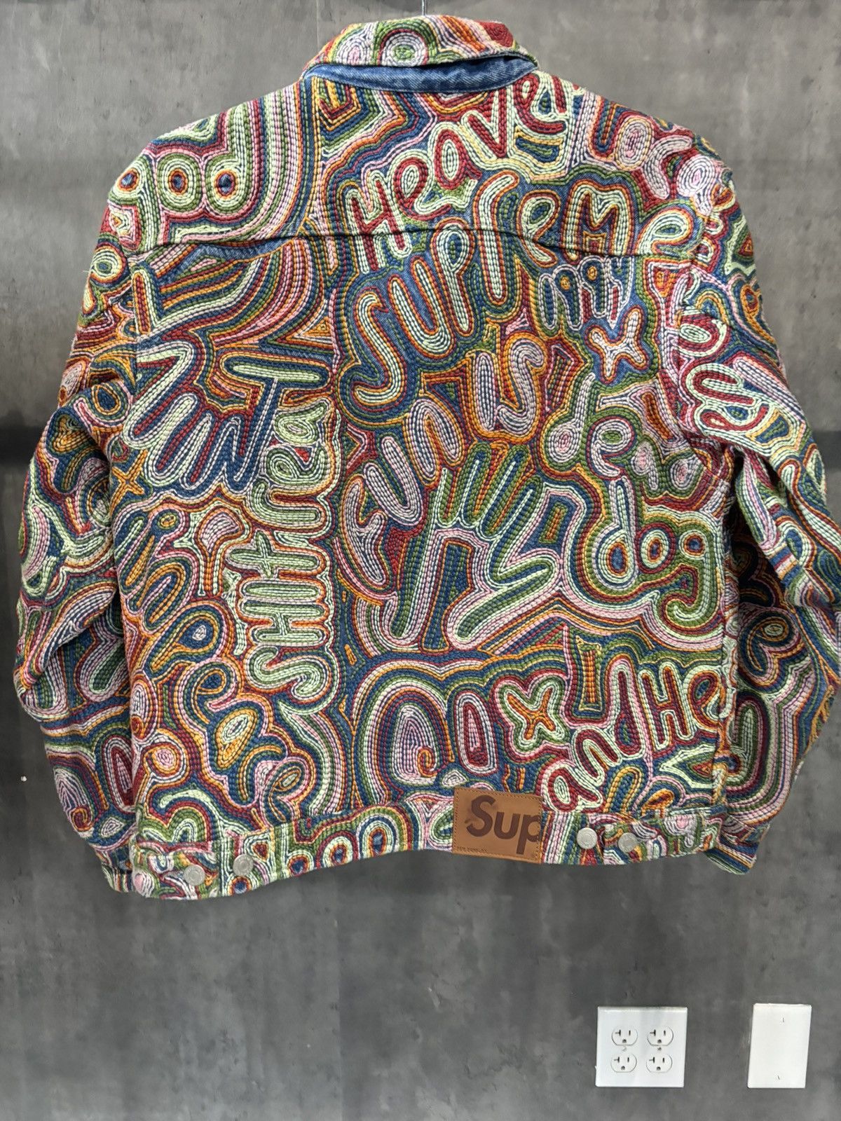 SUPREME CHAINSTITCH DENIM JACKET SIZE S