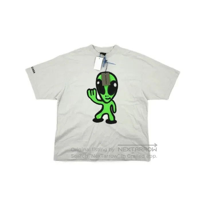 Balenciaga Balenciaga SS25 Dripley Printed T-Shirt. Size US L / EU 52-54 / 3 - 2 Thumbnail