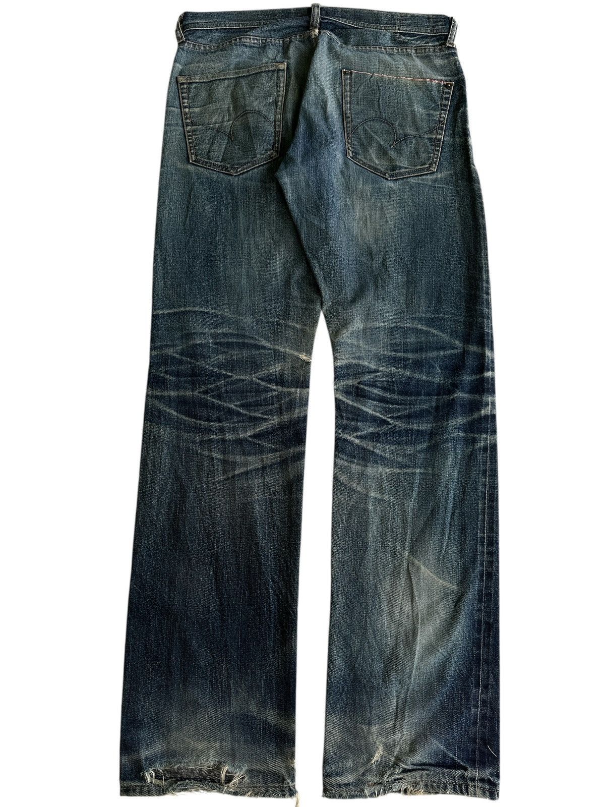 Kapital Distress Denim R.P.T by Ruppert Selvedge Denim. Size US 31 - 2 Thumbnail