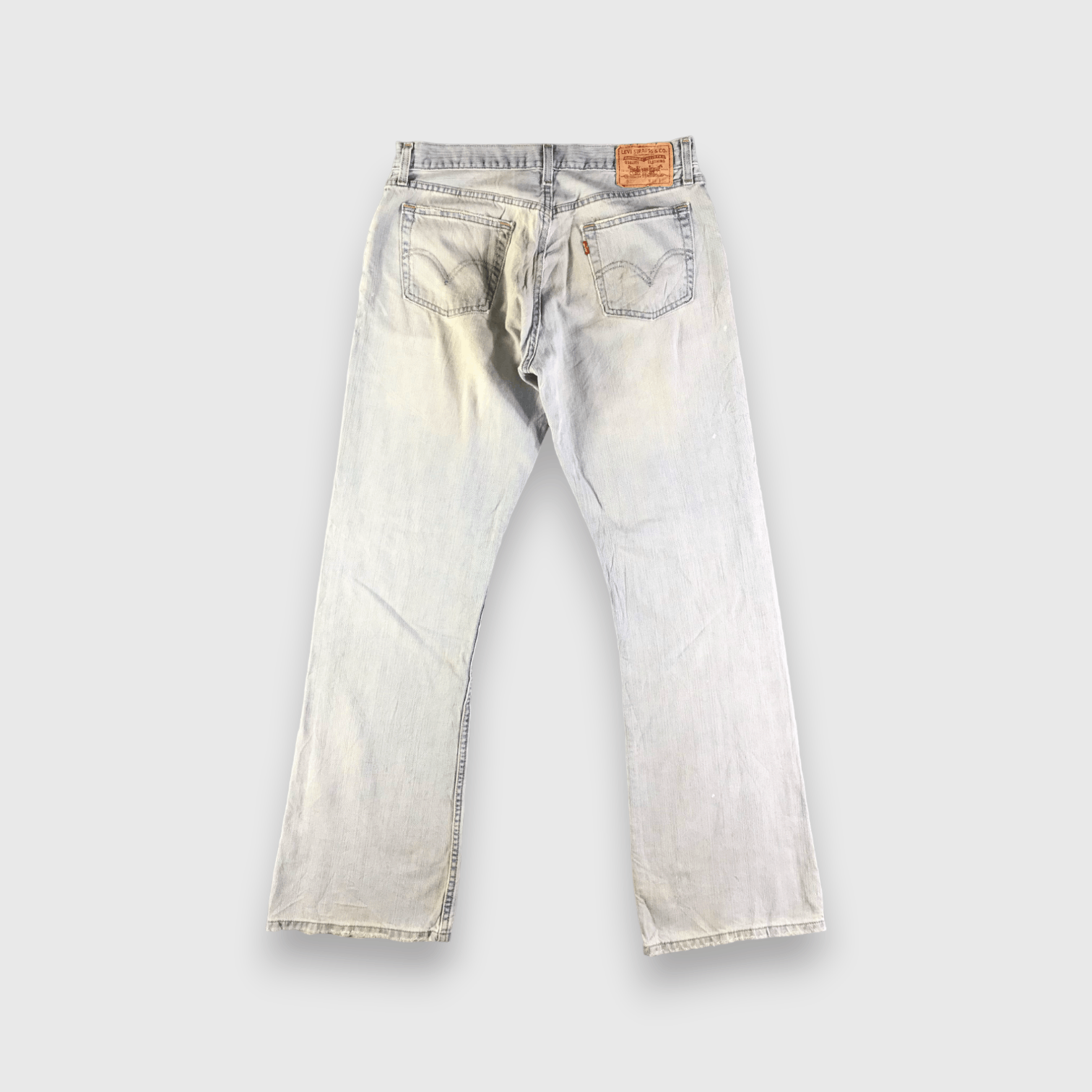 Levi's Vintage Light Wash Levis 527 Flare Jeans-J4491 Size US 33 - 2 Thumbnail