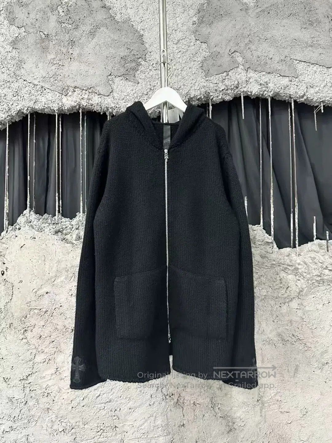 Chrome Hearts Chrome Hearts Cross Patchwork Zip Hoodie. Size US L / EU 52-54 / 3 - 1 Thumbnail