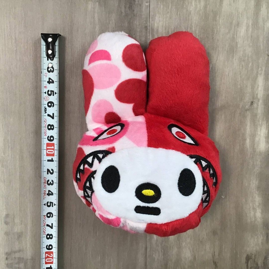 Bape BAPE × Sanrio My Melody Shark Plush Doll Pouch a bathing ape Size ONE SIZE - 4 Thumbnail
