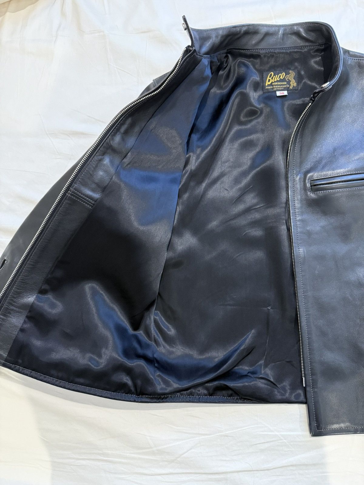 The Real McCoy's real mccoy BUCO J100 leather jacket size 38 Size US M / EU 48-50 / 2 - 4 Thumbnail