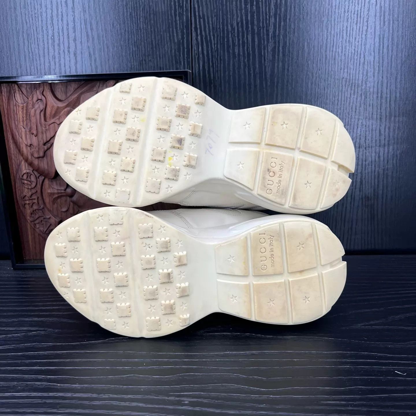 Gucci Gucci Rhyton Dad Shoes 36.5 Good Box Size US 6 / IT 36 - 6 Thumbnail