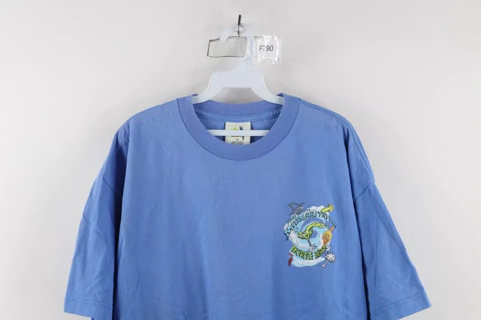 Vintage Vintage Y2K 2002 Jimmy Buffett Myrtle Beach T-Shirt Blue Size US XL / EU 56 / 4 - 2 Thumbnail