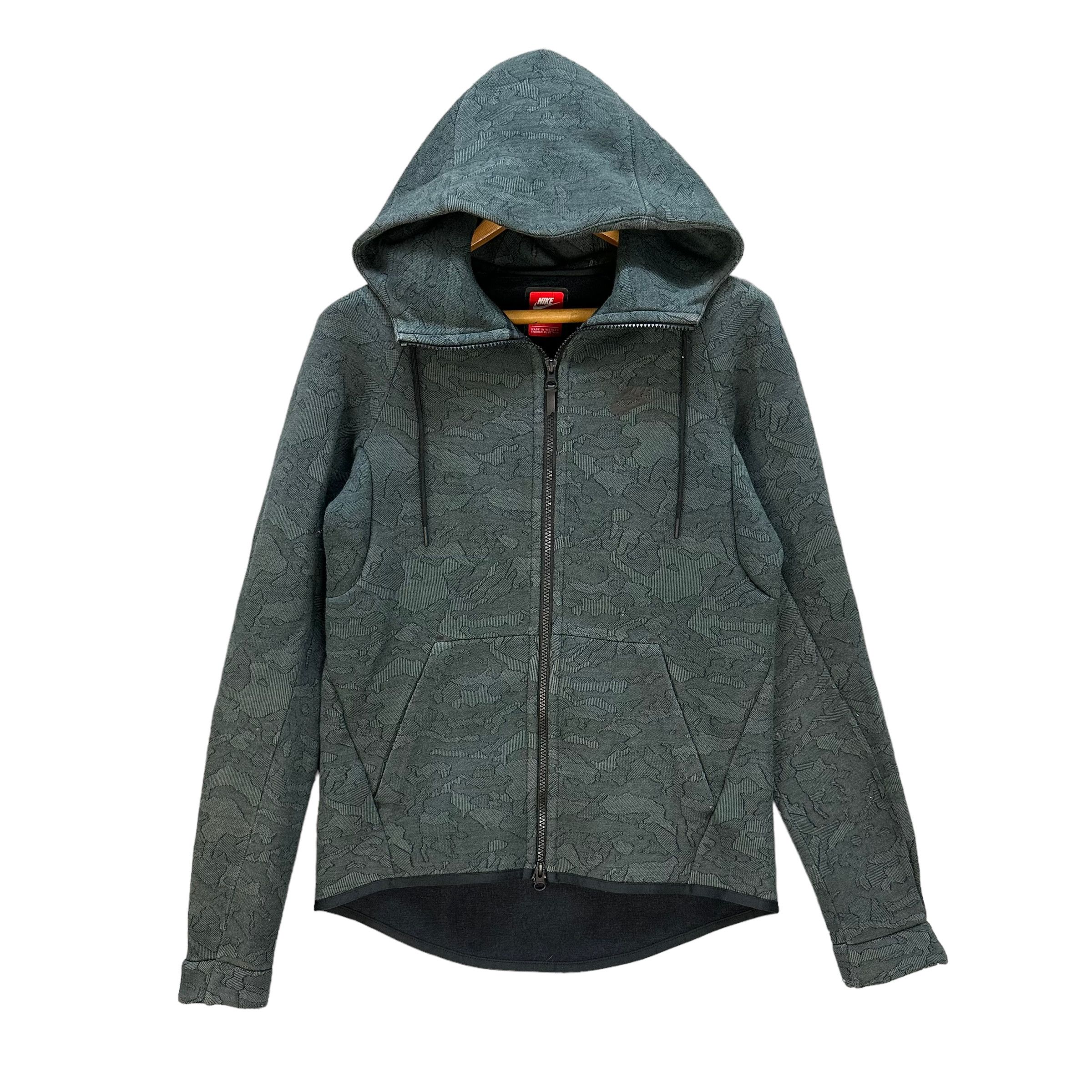 Nike NIKE CAMO DESIGN ZIPPER HOODIE JACKET #9045-51 Size US S / EU 44-46 / 1 - 1 Thumbnail