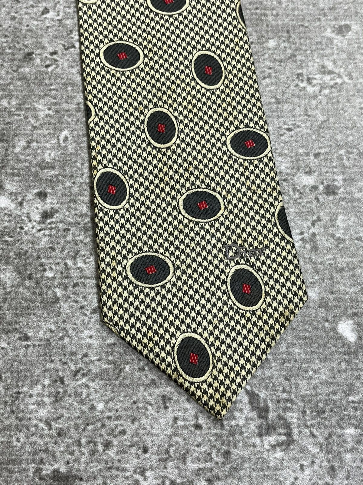 Christian Dior Monsieur Vintage Christian Dior Monsieur Silk Tie Size ONE SIZE - 2 Thumbnail