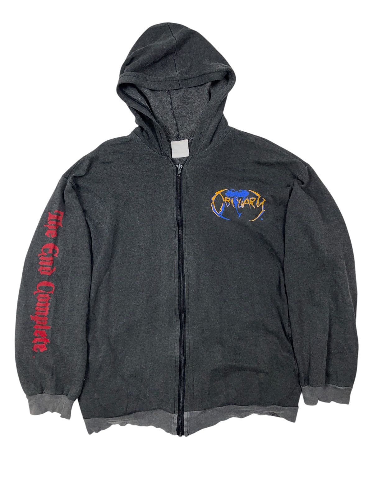 Band Tees Vintage 1992 Obituary The End Complete Zip Hoodie Sepultura Size US XL / EU 56 / 4 - 2 Thumbnail