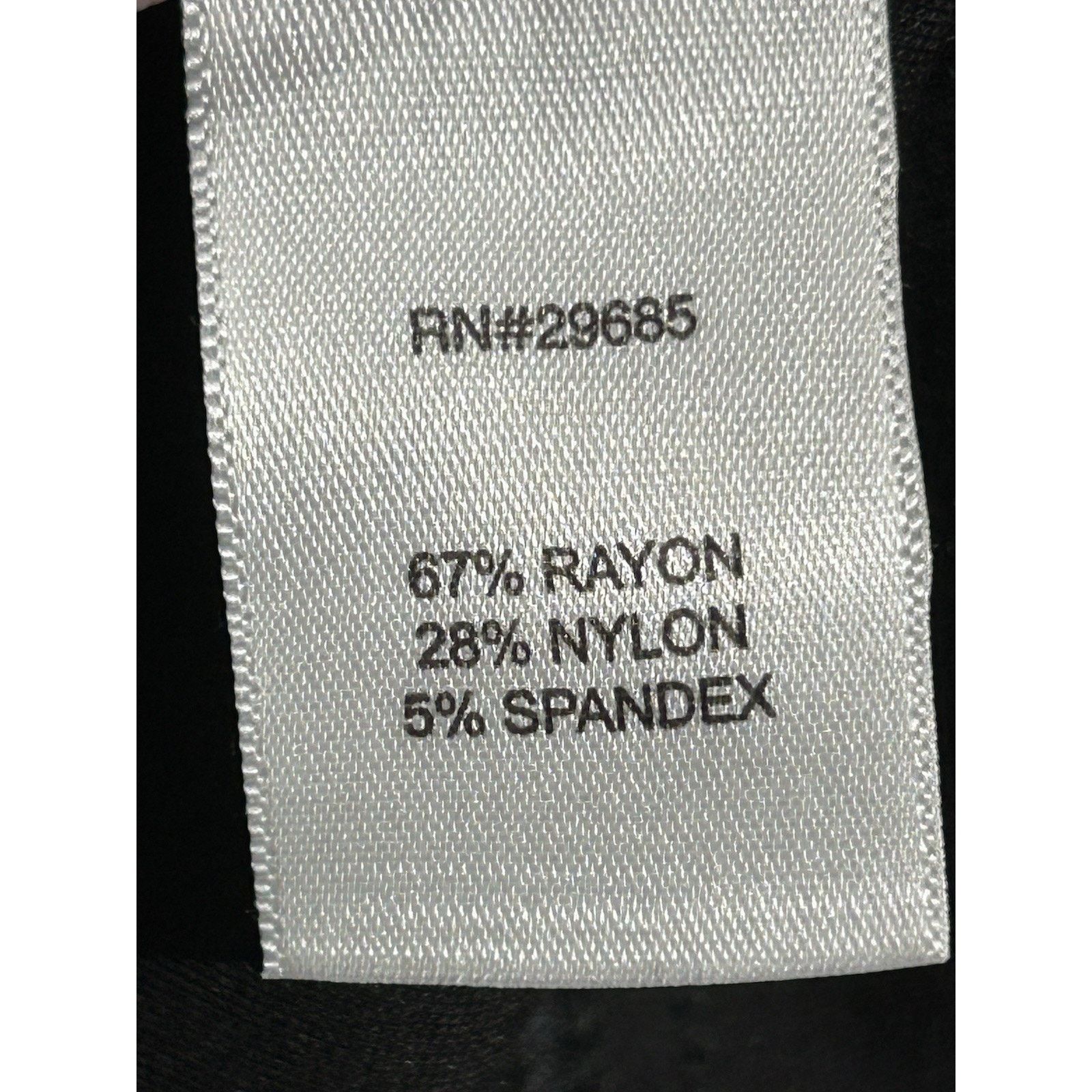 Pendleton Pendleton Mid Rise Straight Leg Trouser Pants Size 6 Black Size 28" / US 6 / IT 42 - 6 Thumbnail