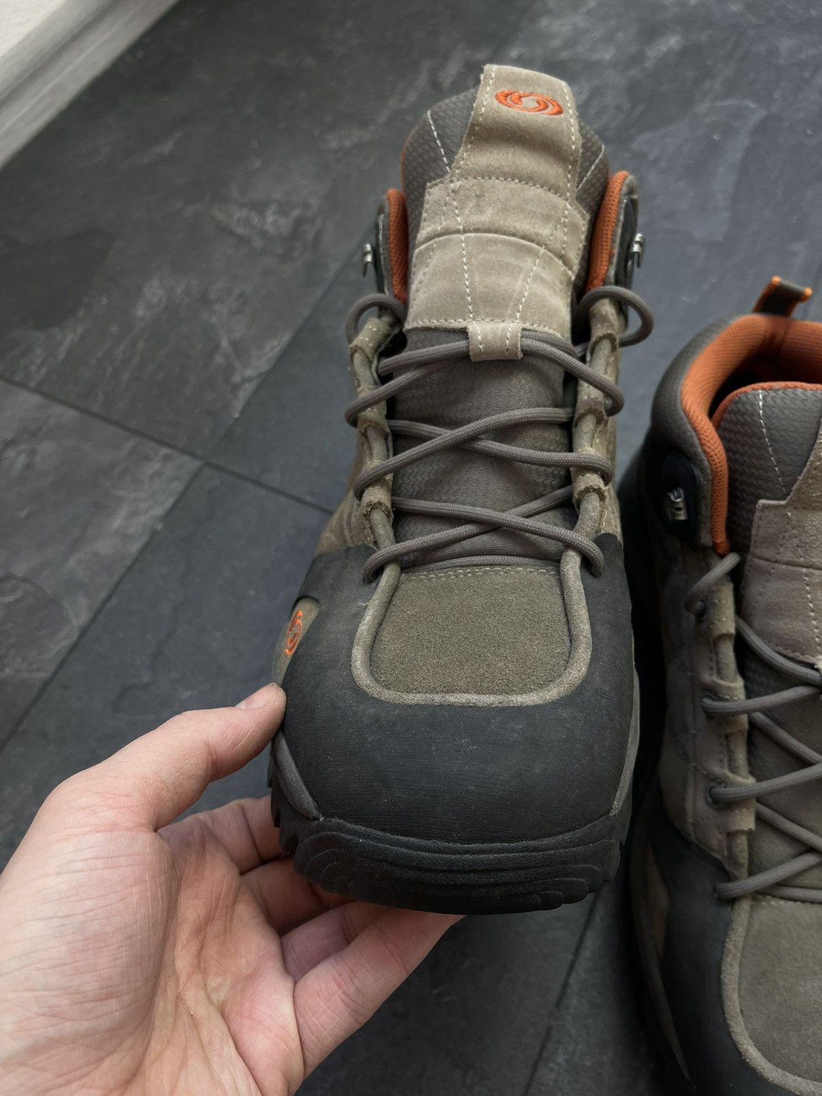 Salomon × Vintage Rare Vintage Salomon Goretex Shoes Boots Size US 12 / IT 42 - 7 Thumbnail