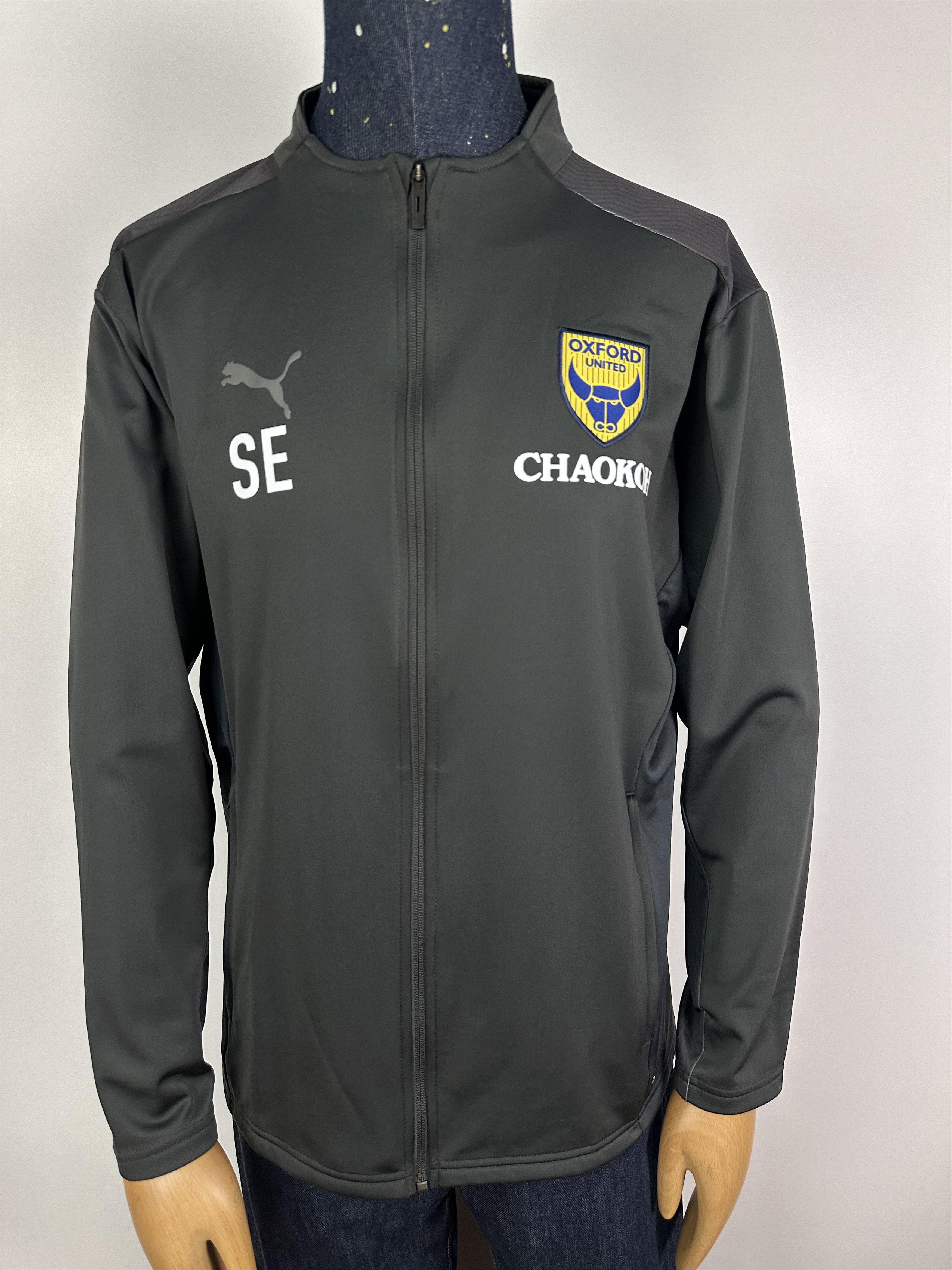 Puma Oxford United Training Jacket Long Sleeve Zip Puma Mens Size US XL / EU 56 / 4 - 2 Thumbnail