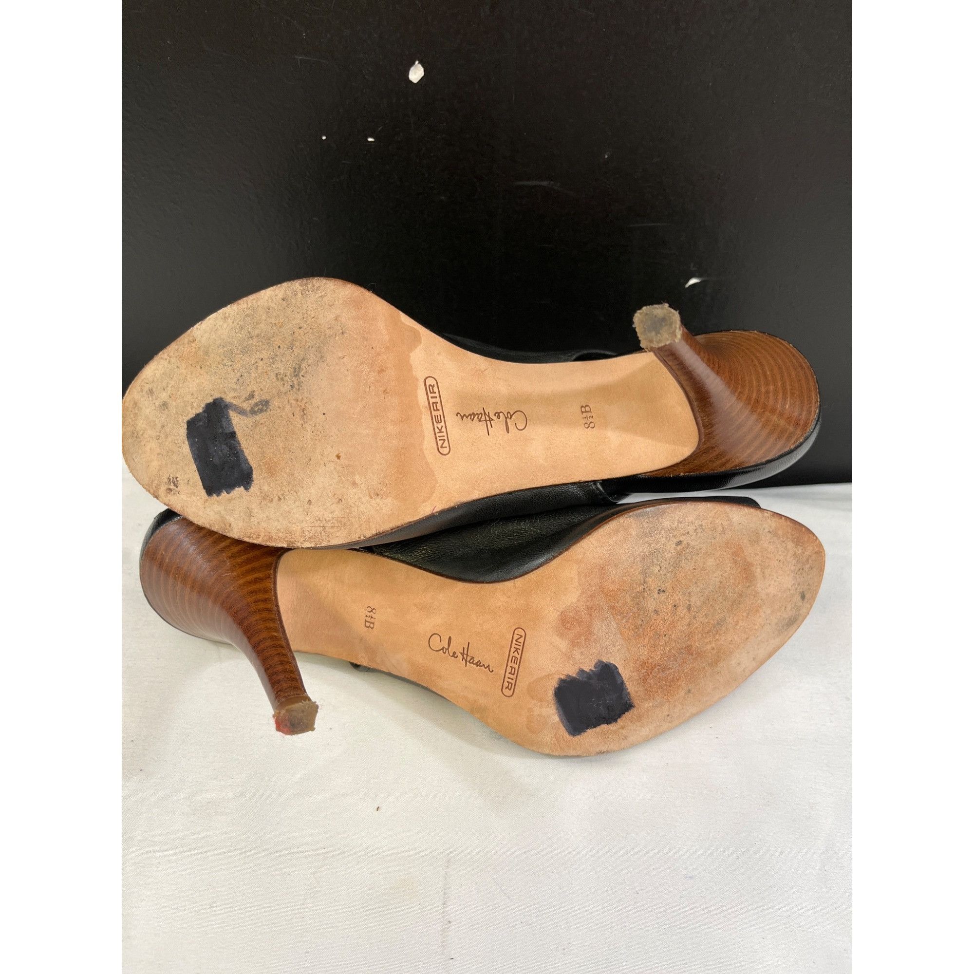 Cole Haan Cole Haan Women's Black Shoes/Heels Size 8.5B SKU 5896 Size US 8.5 / IT 38.5 - 3 Thumbnail