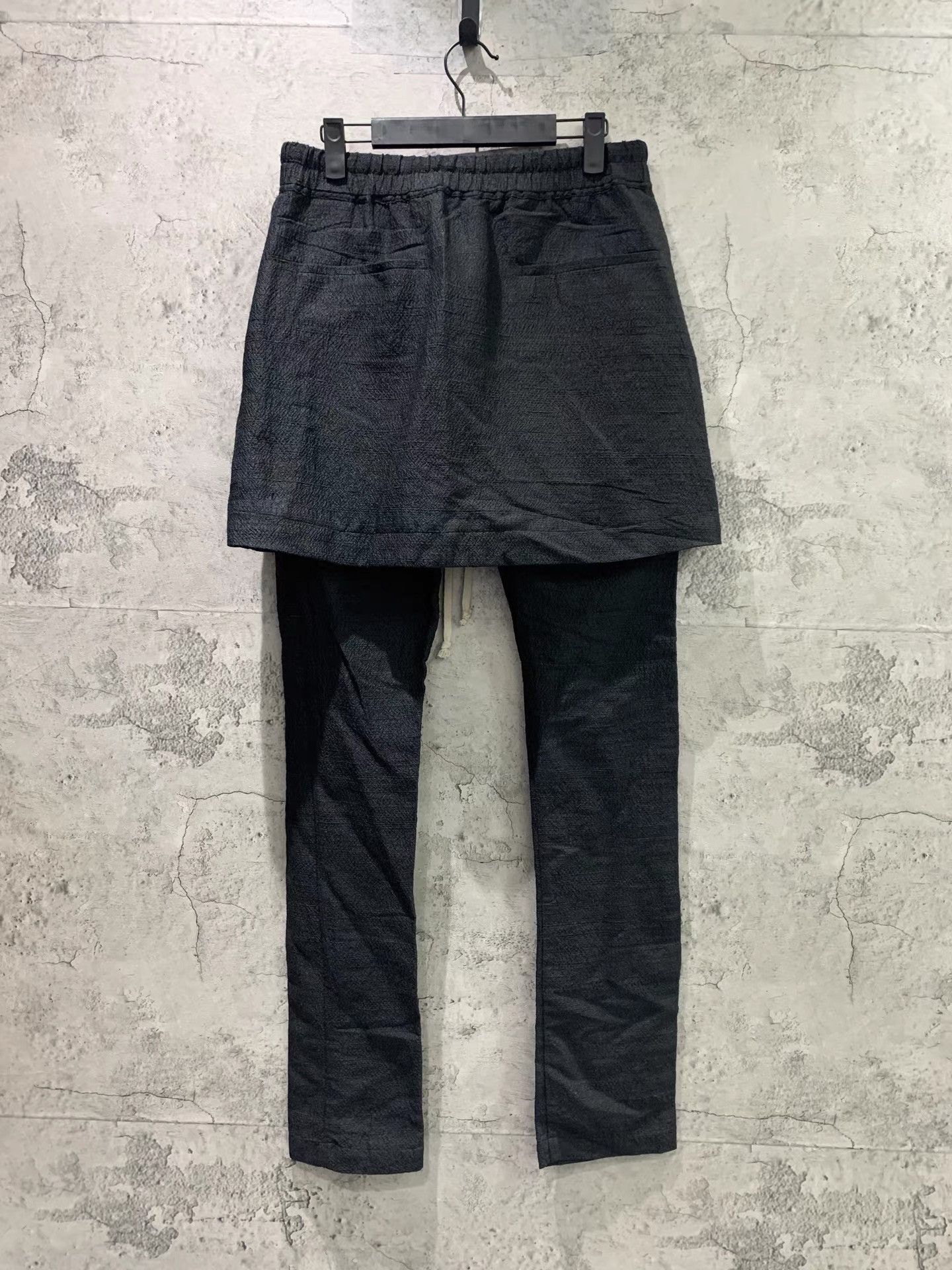 Rick Owens Rick Owens Mainline Silk Kilt Pants K34 Size US 30 / EU 46 - 2 Thumbnail