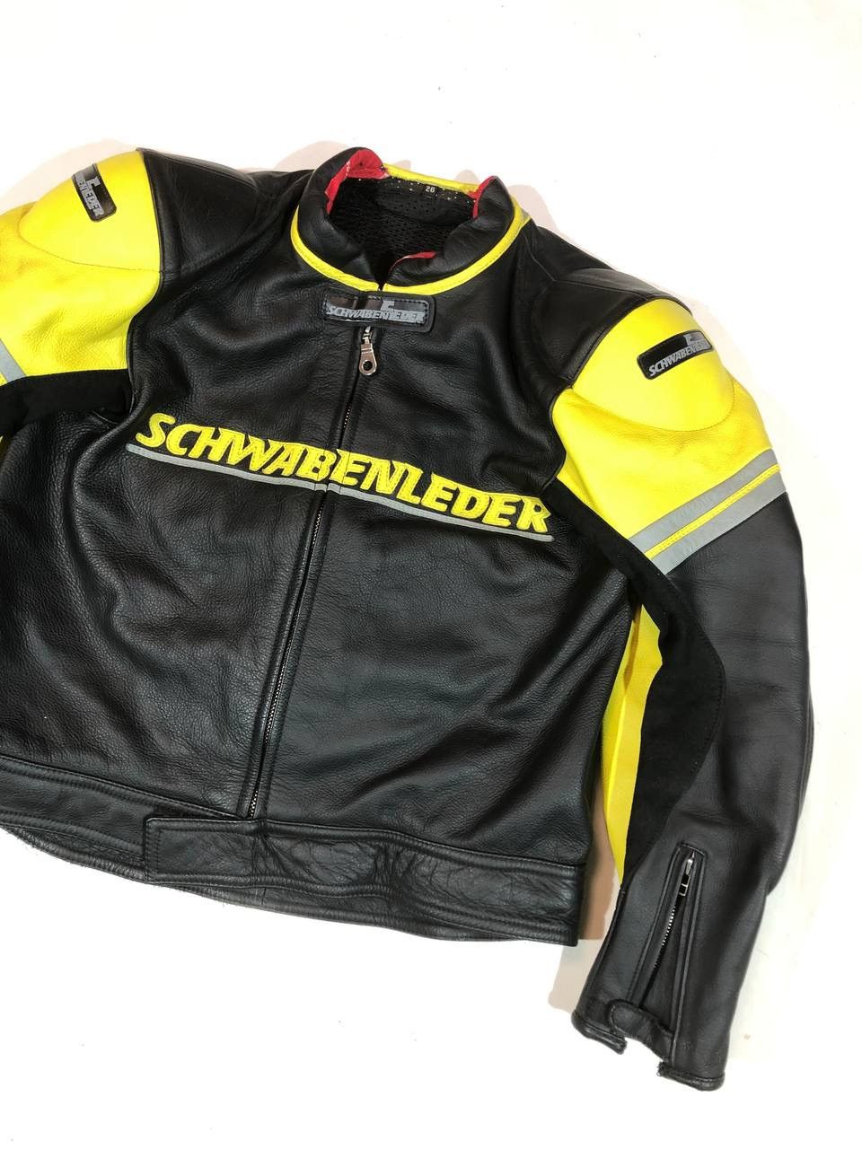 Genuine Leather × NASCAR Schwabenleder Racing Moto Leather Jacket Size US M / EU 48-50 / 2 - 4 Thumbnail
