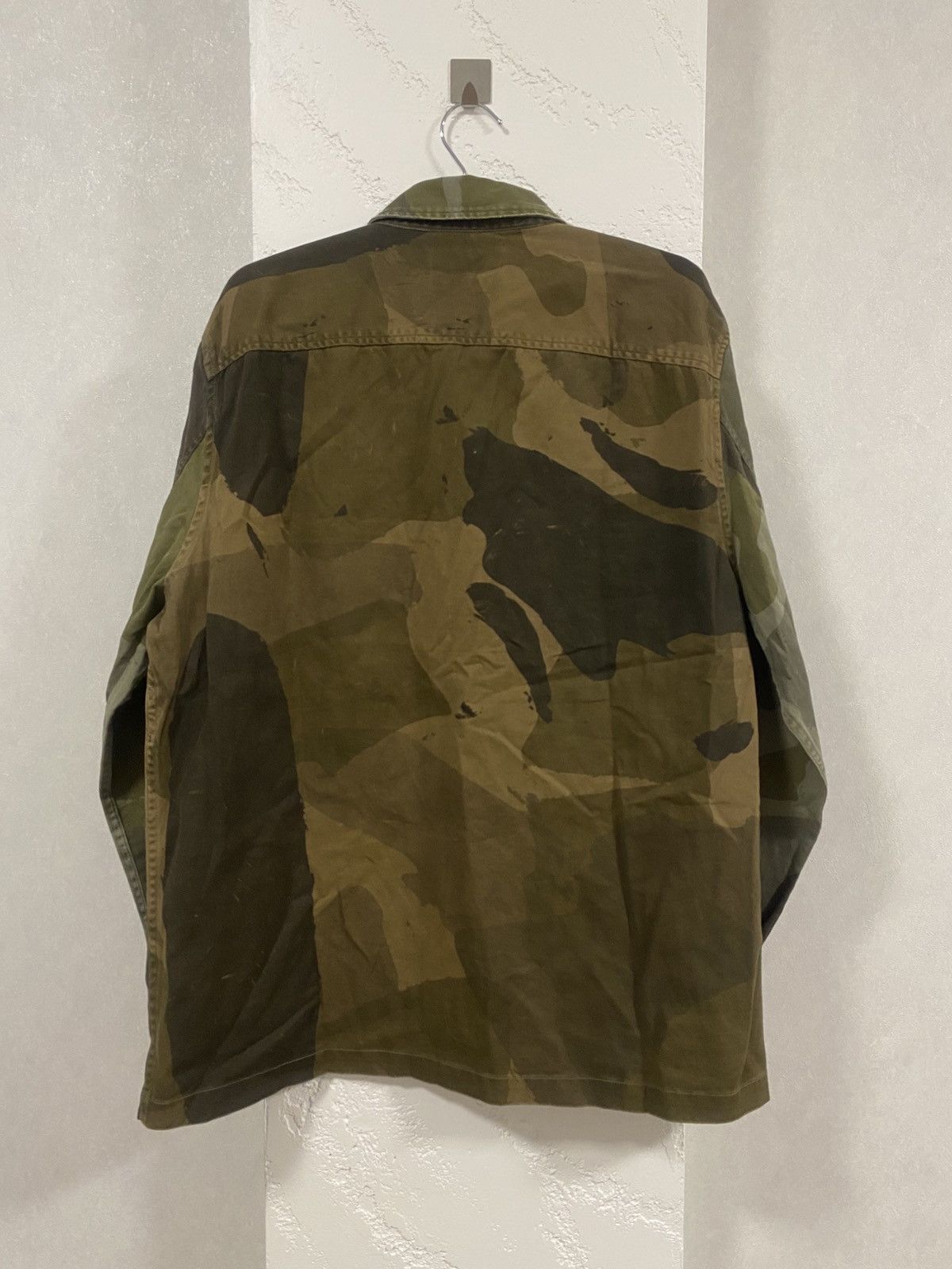 Allsaints AllSaints Military Overshirt Camo M-90 Style Shirt Size: L Size US L / EU 52-54 / 3 - 8 Thumbnail