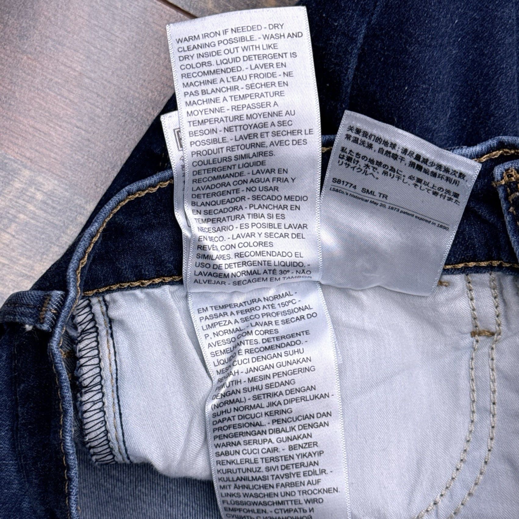 Levi's Levi's 720 Premium Super Skinny Jeans Women 27 Mid Rise Stretch Denim Blue Slim Regular 5-Pocket Jeans Size 27" / US 4 / IT 40 - 7 Thumbnail