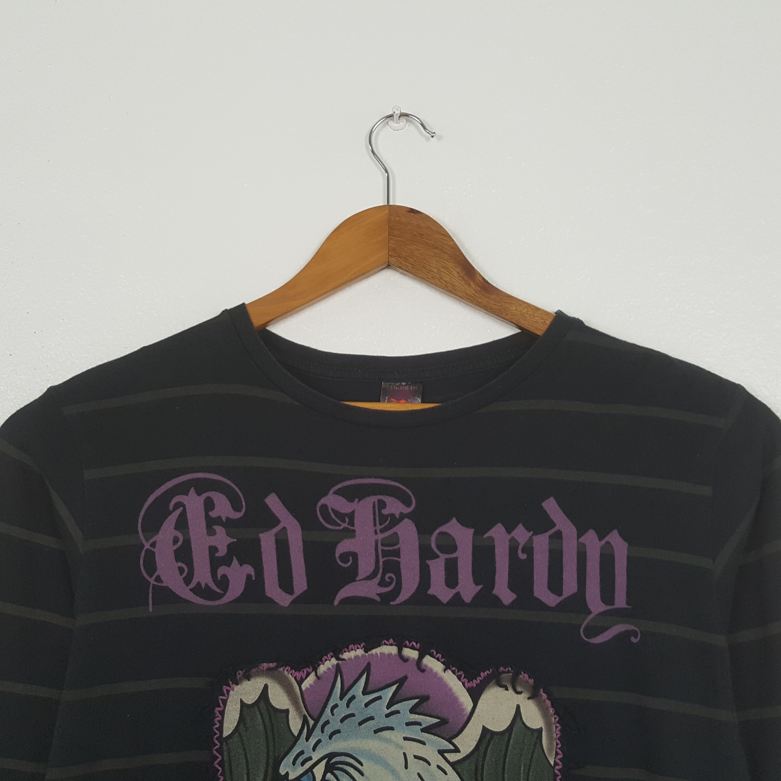 Ed Hardy Vintage Ed Hardy Peace Love & Tattoos T-Shirt C312N71 Size US M / EU 48-50 / 2 - 2 Thumbnail