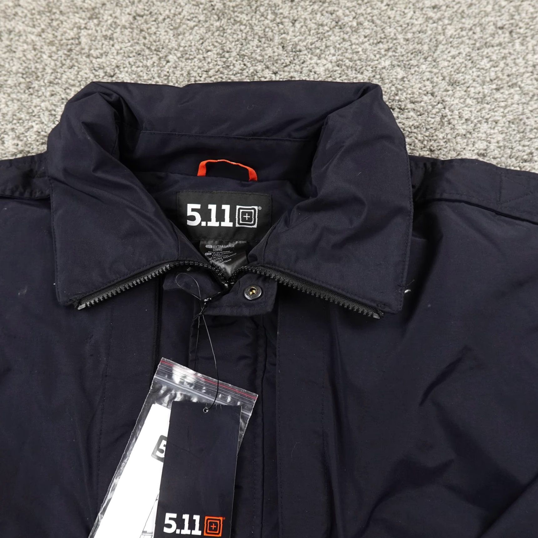 Vintage 5.11 Tactical Jacket Mens XLT Blue Signature Duty Zip Bomber Coat Work Shell Size US XL / EU 56 / 4 - 3 Thumbnail