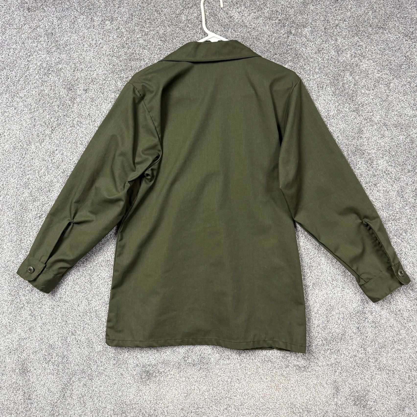 Vintage VINTAGE J.H. RUTTER REX SHIRT Mens M Green OG-507 Utility Military Workwear Size US M / EU 48-50 / 2 - 7 Thumbnail
