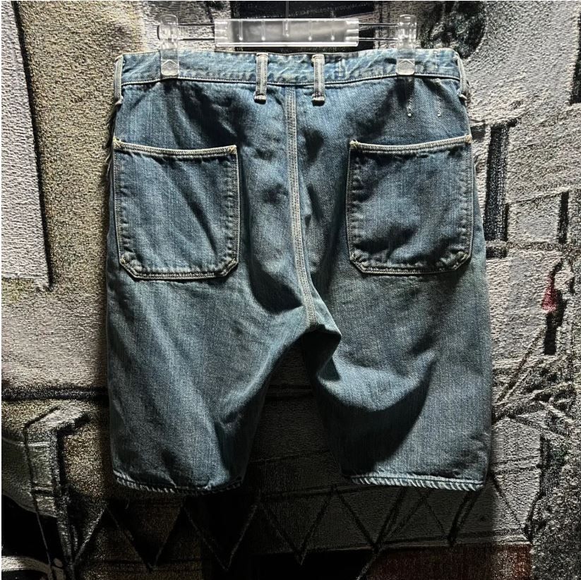 Kapital Kapital Beaded Fringe denim Shorts Size US 32 / EU 48 - 3 Thumbnail