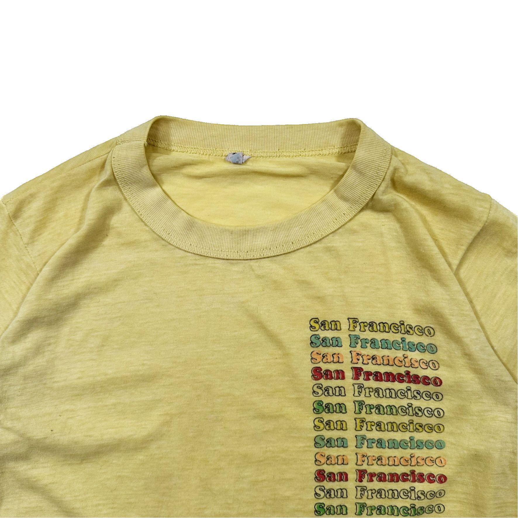 Vintage Vintage 90s San Francisco Single Stitch Graphic T Shirt Size US S / EU 44-46 / 1 - 2 Thumbnail