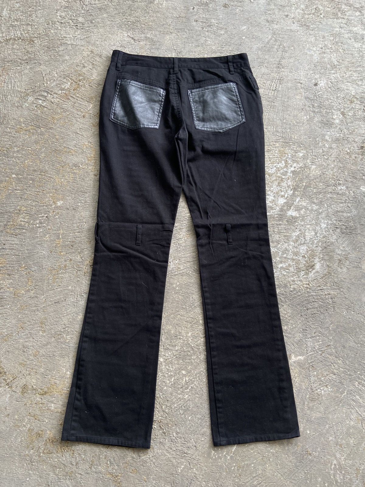 KMRii 2000s Sexpot Revenge - Vkei Style Ripped Flared Pants Size US 31 - 12 Thumbnail