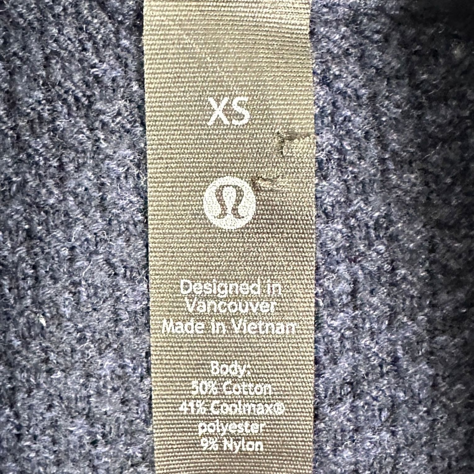 Lululemon Lululemon Knit Sweater Mens XS Navy Blue Quarter Zip Pullover Long Sleeve Casual Workwear Modern Preppy Knit Style Size US XS / EU 42 / 0 - 4 Thumbnail