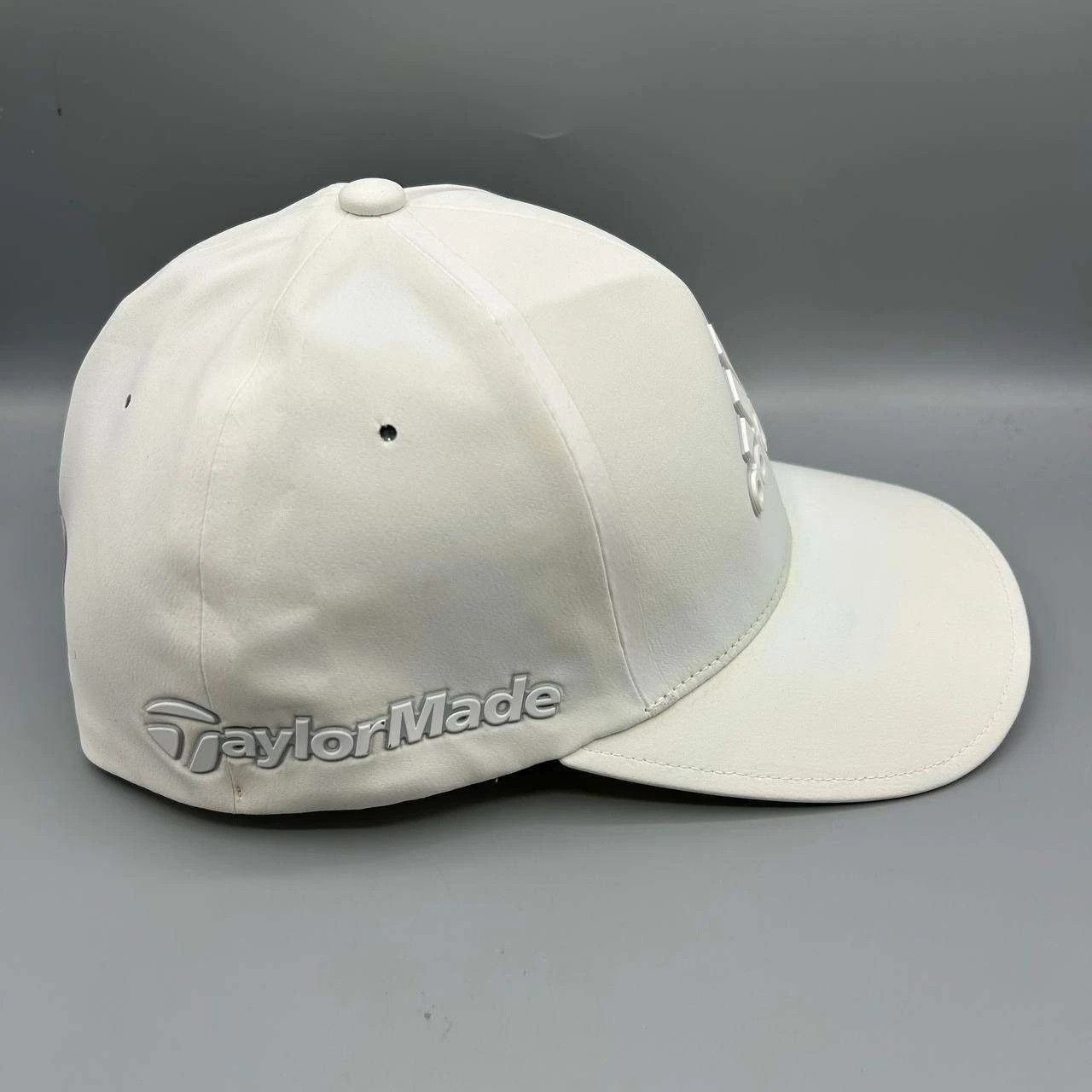 Adidas Taylormade Hat Men S-M Embroidered Adidas Stretch Fitted Cap Size ONE SIZE - 8 Thumbnail