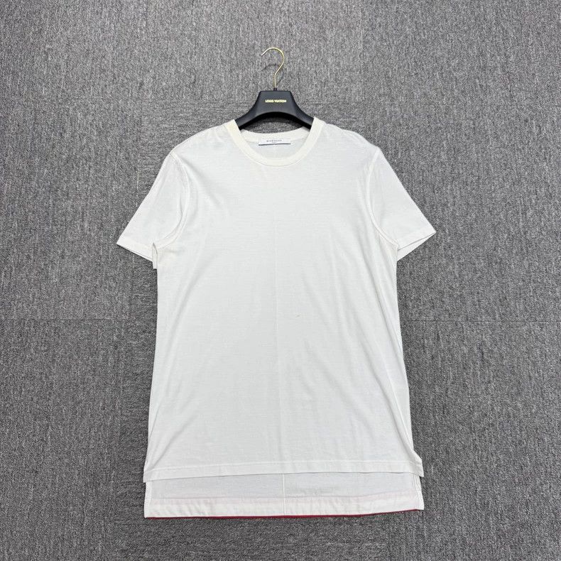 Givenchy Givenchy Embroidered letter short-sleeved shirt Size US XL / EU 56 / 4 - 1 Thumbnail