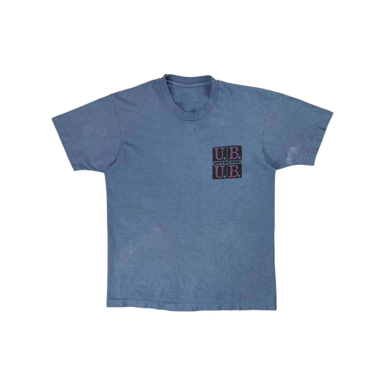 Vintage Vintage 1989 U B Where U B Grand Cayman over dye tee (M) Size US M / EU 48-50 / 2 - 3 Thumbnail