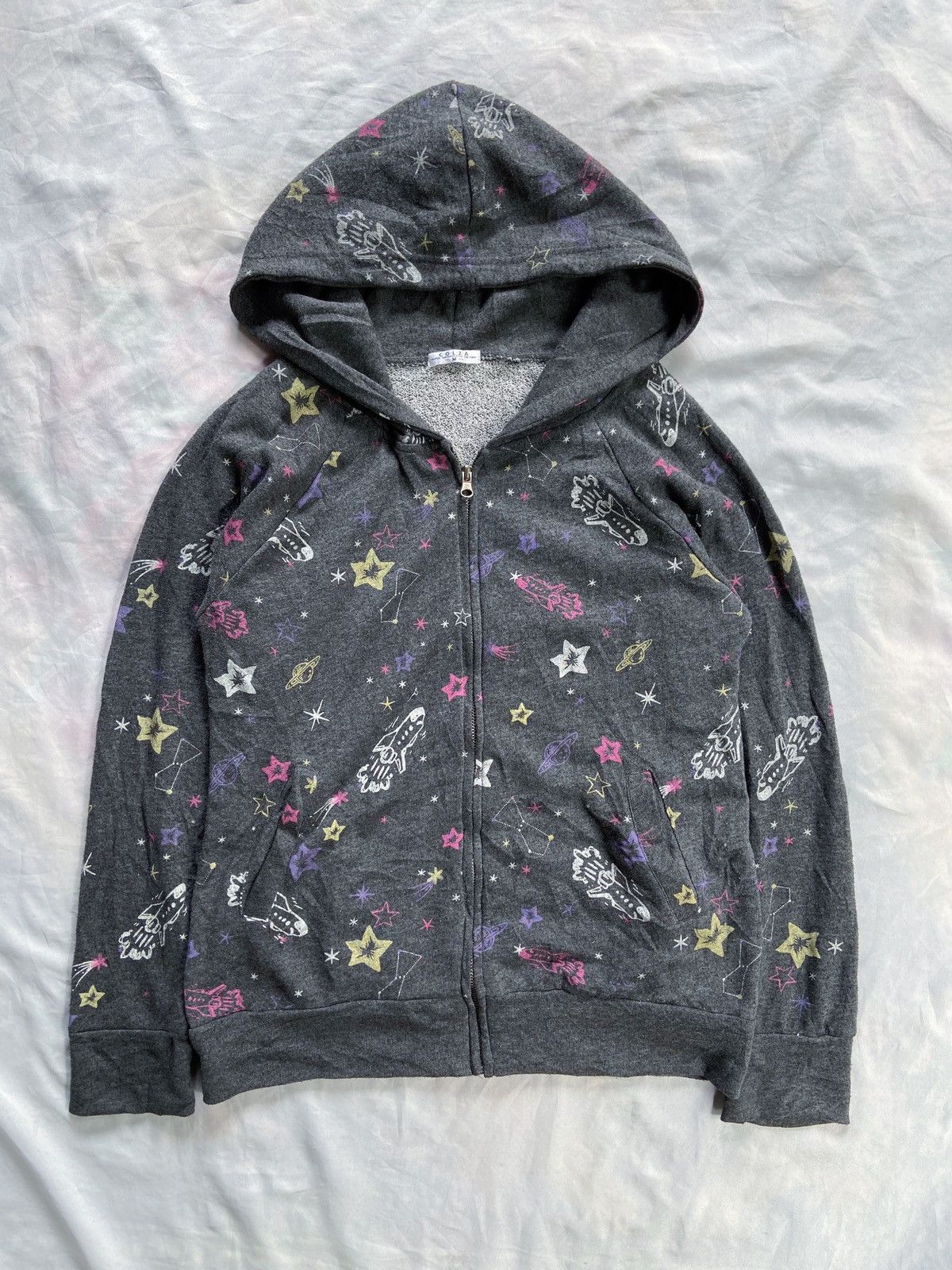 PPFM C.O.L.Z.A OUTER SPACE ZIP HOODIE Size US M / EU 48-50 / 2 - 1 Thumbnail