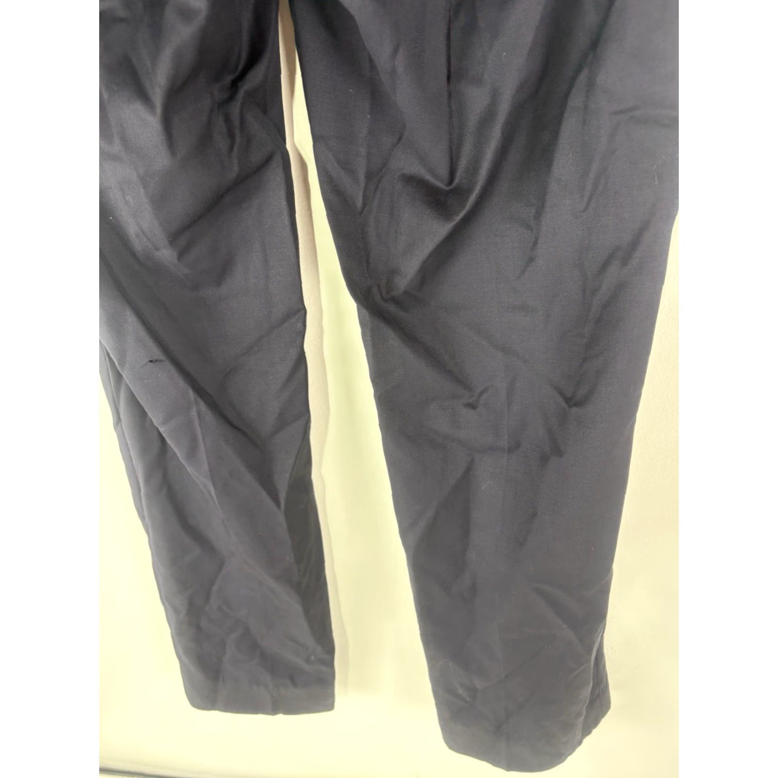 Ralph Lauren VINTAGE Lauren Ralph Lauren Dress Pants Men’s 32X30 Wool Navy Business Formal Casual Workwear Indonesia Size US 32 / EU 48 - 6 Thumbnail