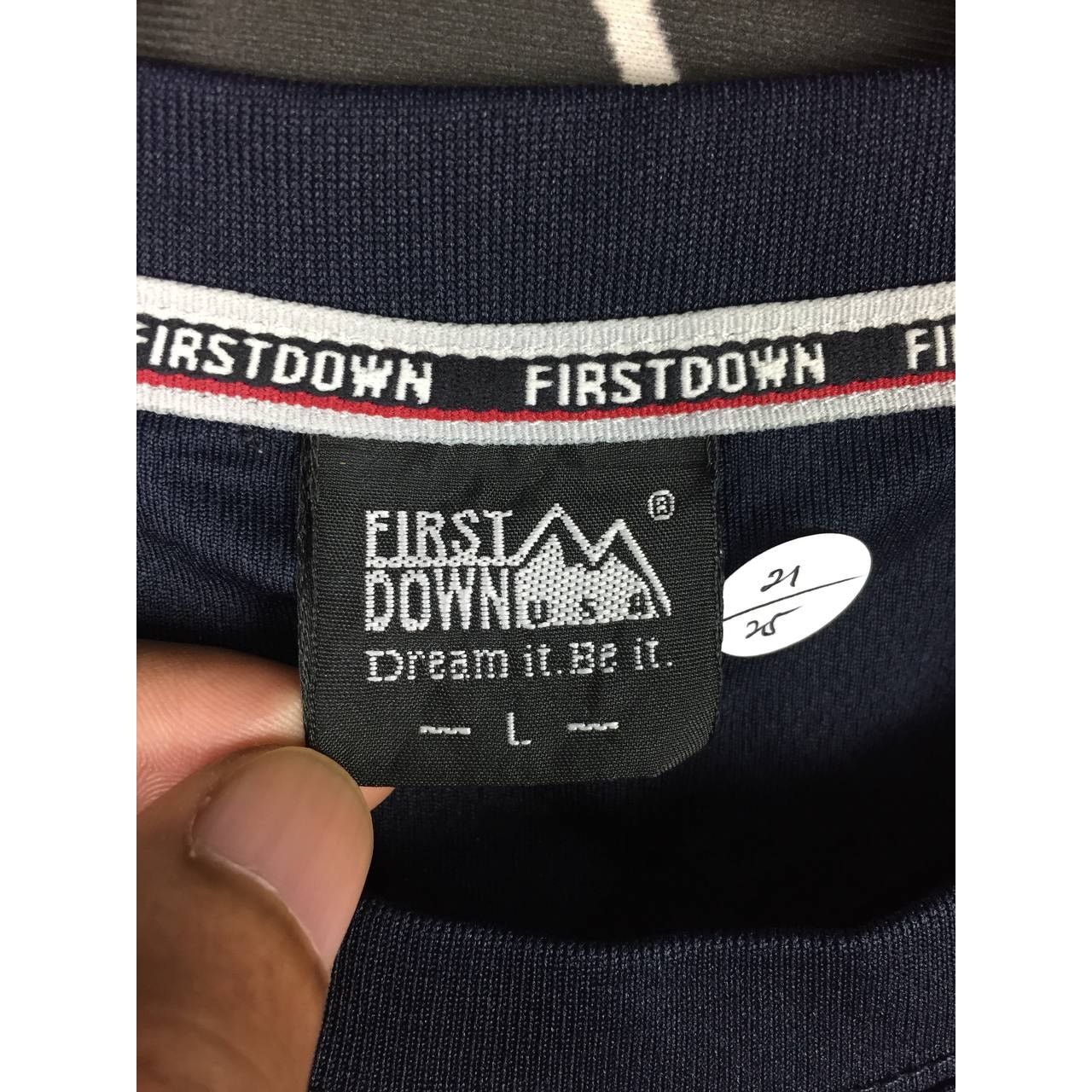 Vintage First Down Outdoor Brand Dream It Be It Activewear Tee Size US L / EU 52-54 / 3 - 6 Thumbnail