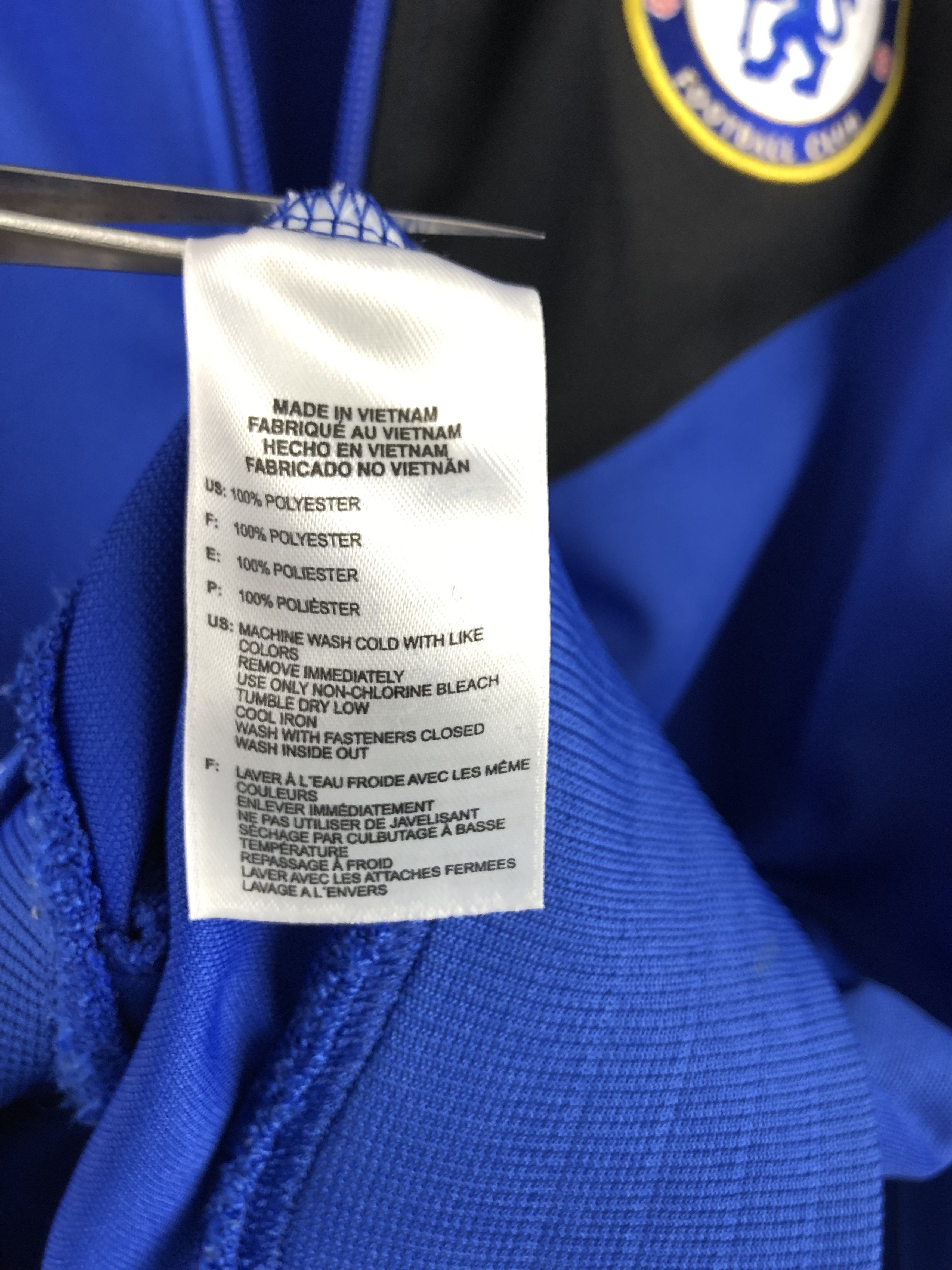 Adidas Vintage Adidas Chelsea Football Jacket Soccer Track Top Zip Size US M / EU 48-50 / 2 - 11 Thumbnail