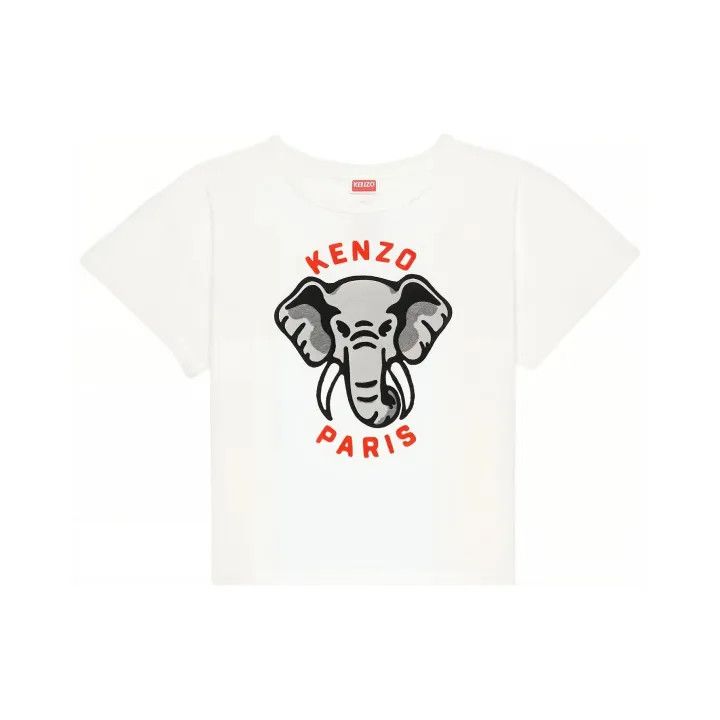 Kenzo Kenzo Cartoon Print Short Sleeve T-Shirt 0079 Size M / US 6-8 / IT 42-44 - 1 Thumbnail