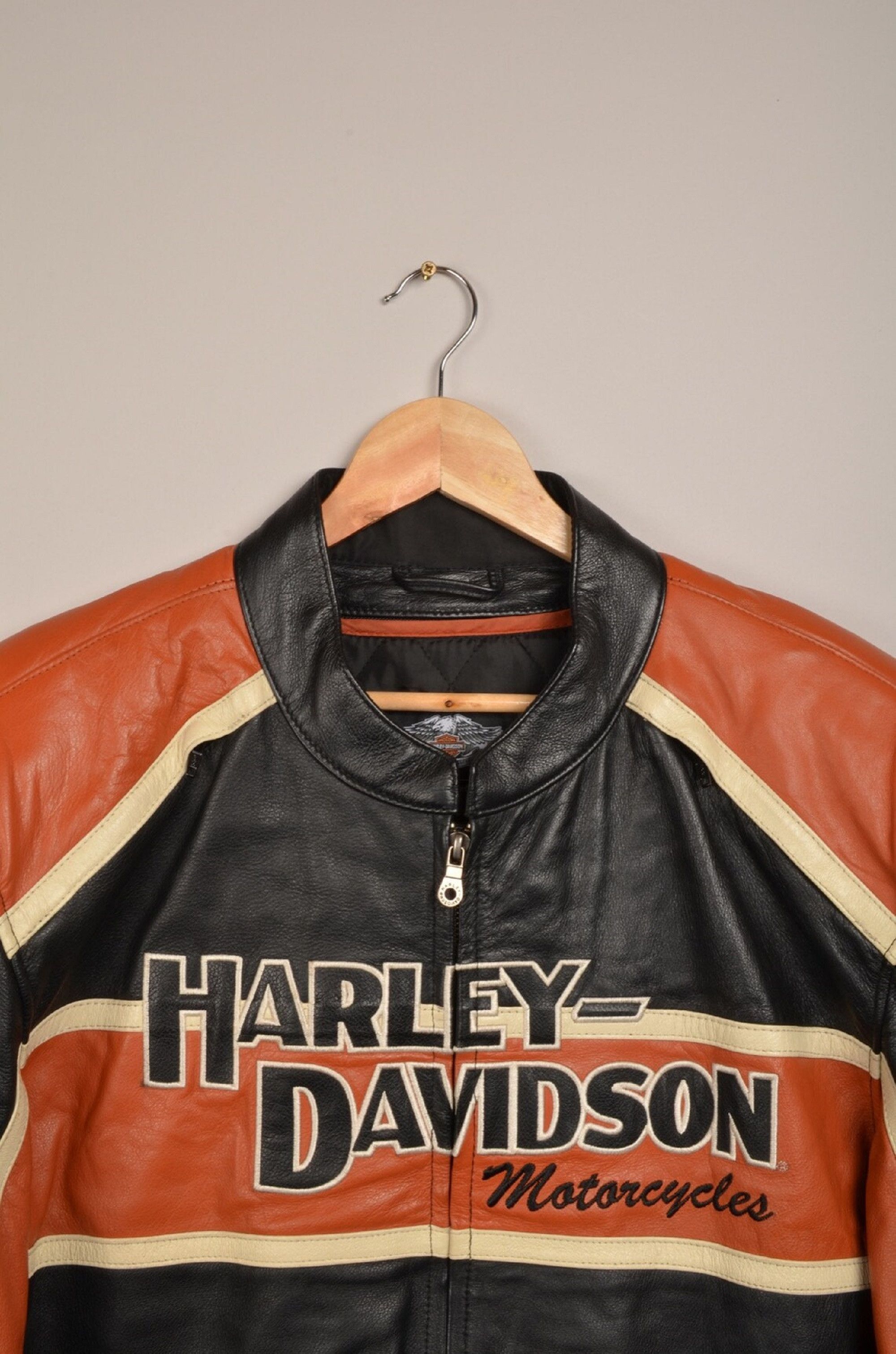 Harley Davidson 🔥 🔥 HARLEY DAVIDSON LEATHER JACKET STREETWEAR Size US XXL / EU 58 / 5 - 2 Thumbnail
