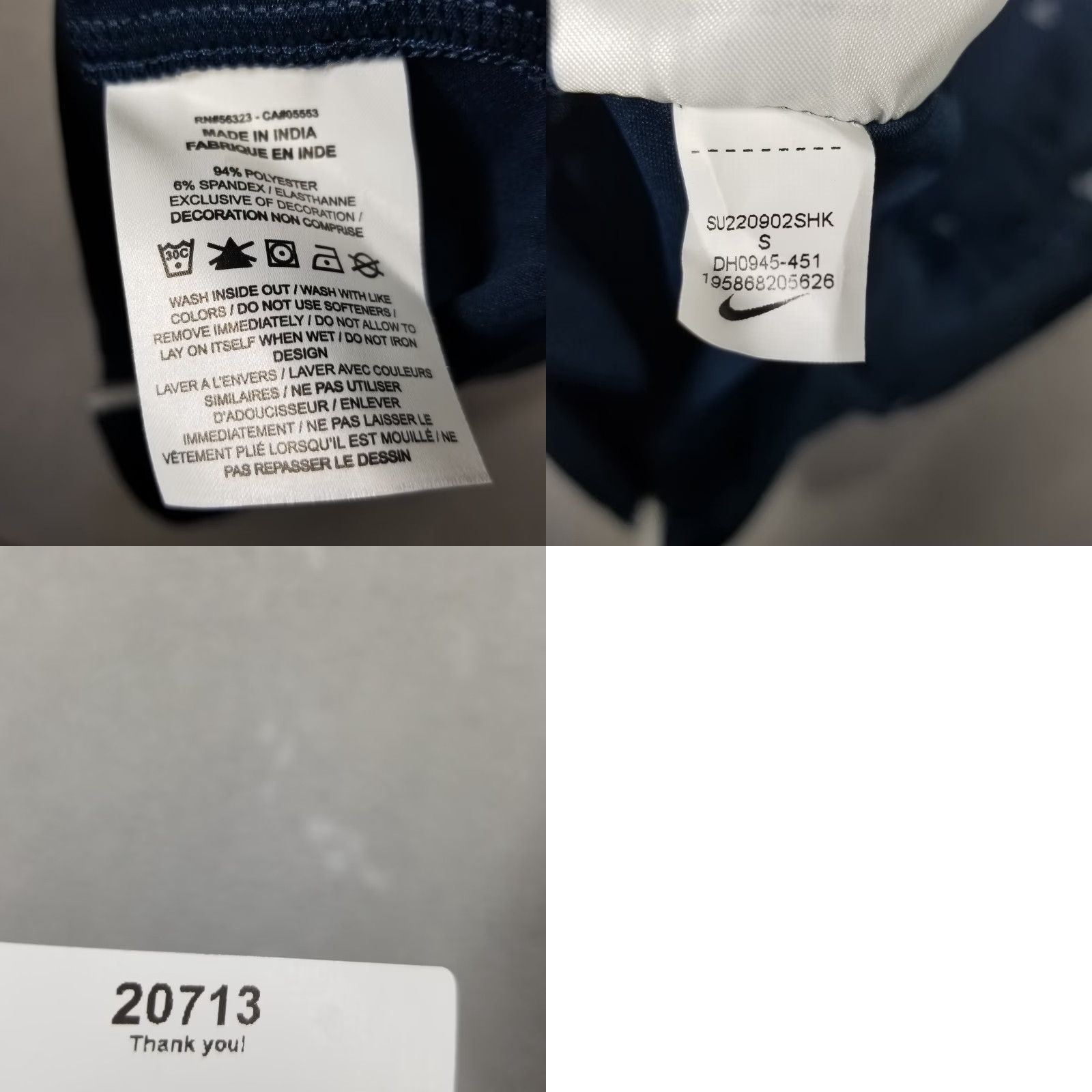 Nike Nike Dri-Fit Polo Shirt Men's Small Blue Lobster Print DH0945-451 NWT Size US S / EU 44-46 / 1 - 8 Thumbnail
