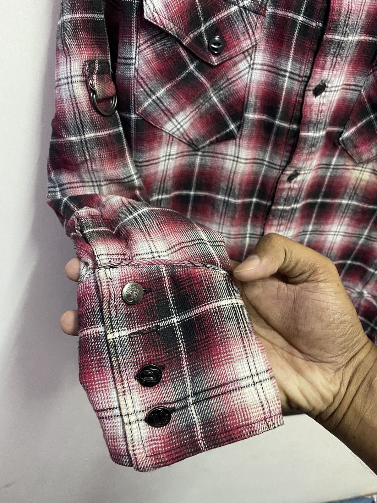 Band Tees Vintage Y2K The Rolling Stones Button Ups Shirt By Jack Rose Size M / US 6-8 / IT 42-44 - 14 Thumbnail