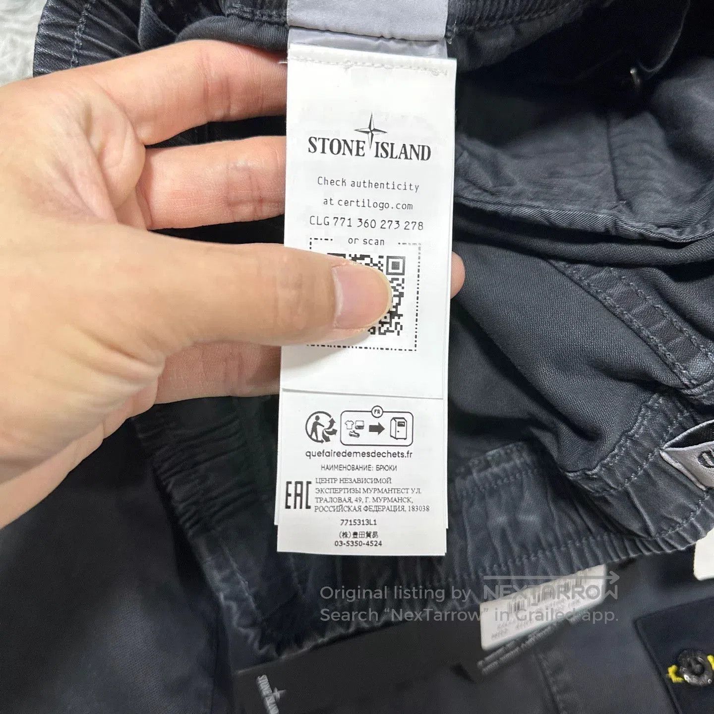 Stone Island stone island black work pants W30 size. Size US 30 / EU 46 - 7 Thumbnail