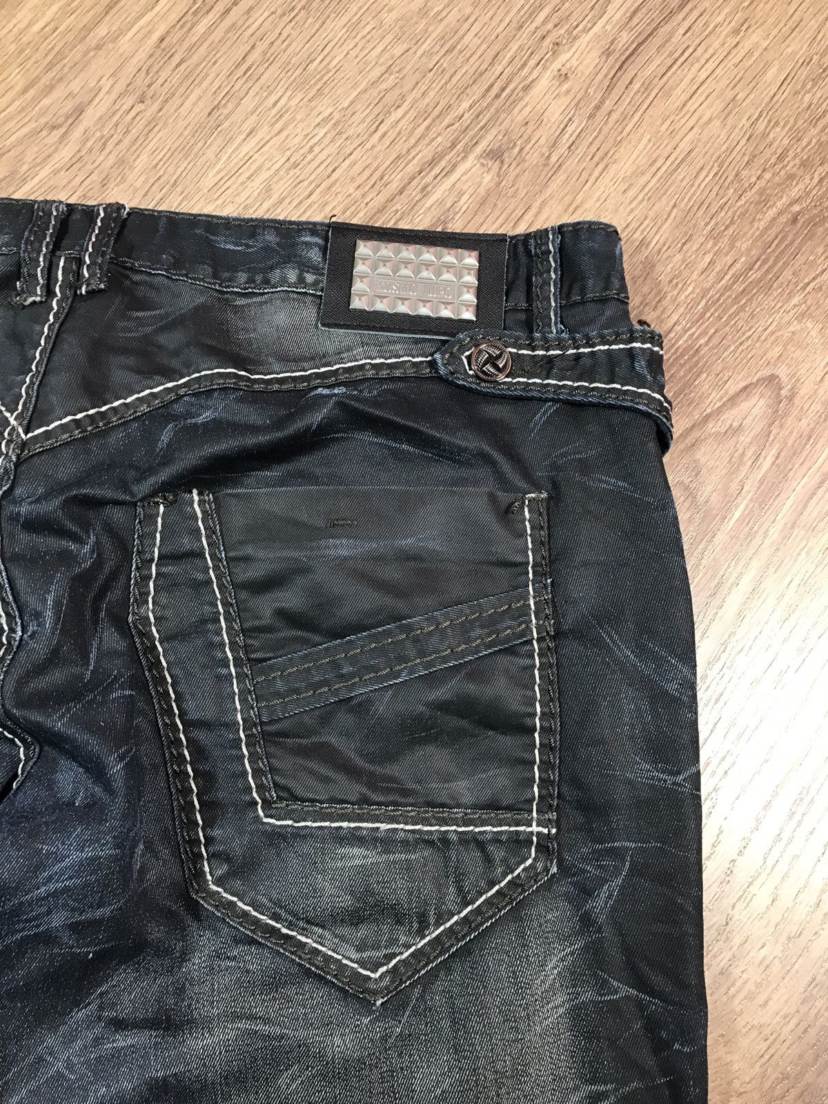 Vintage Vintage Kosmo Lupo Distressed Denim Pants Size US 38 / EU 54 - 12 Thumbnail