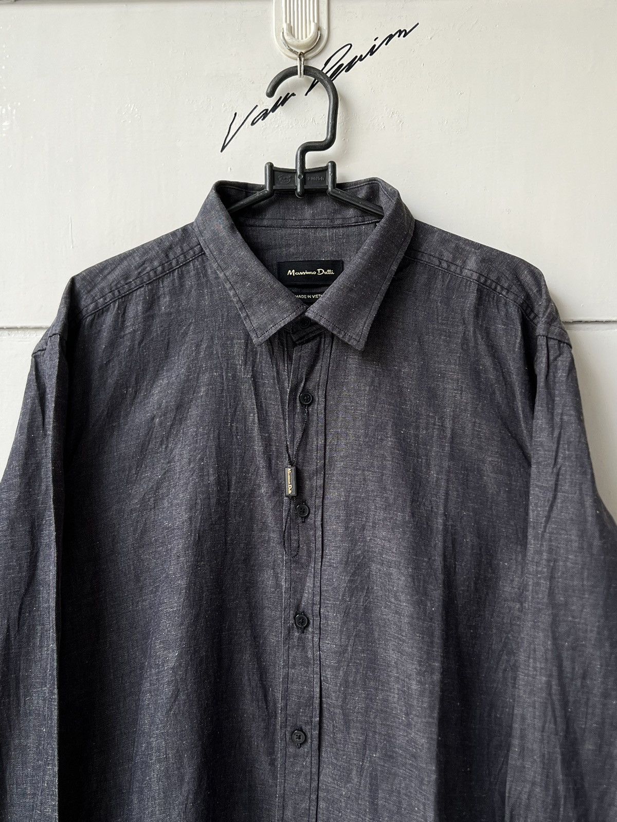 Massimo Dutti Massimo Dutti Grey Shirt Size US M / EU 48-50 / 2 - 14 Thumbnail