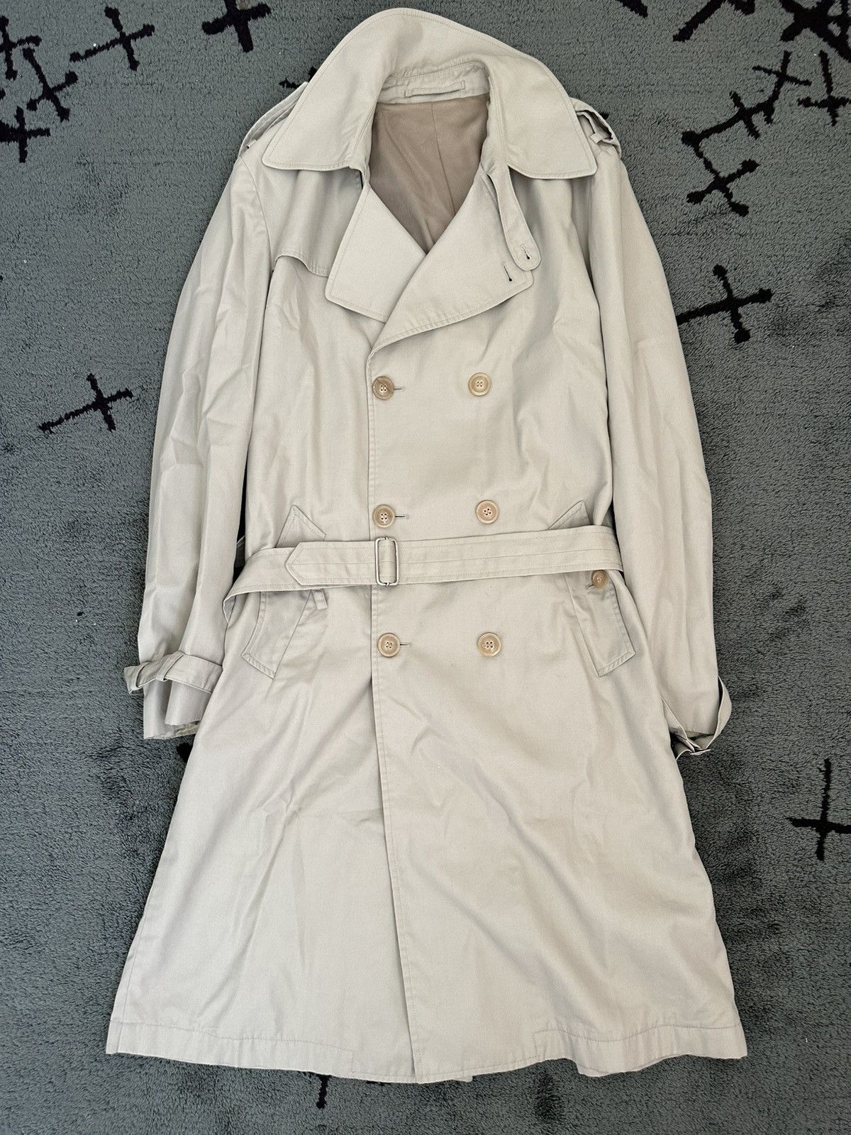 Maison Margiela Archive Margiela Spring 2001 SS01 Trench Coat Size US M / EU 48-50 / 2 - 2 Thumbnail