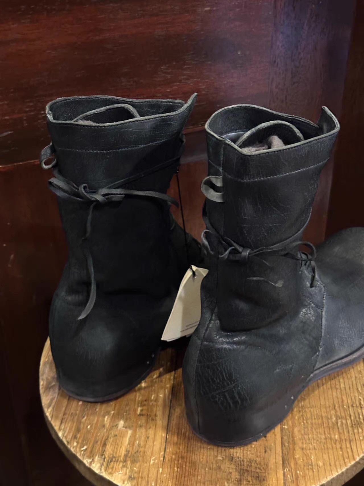 Individual Sentiments IS by Individual Sentiments 12FW Horsehide Strap Boots Ｑ25 Size US 8.5 / EU 41-42 - 5 Thumbnail