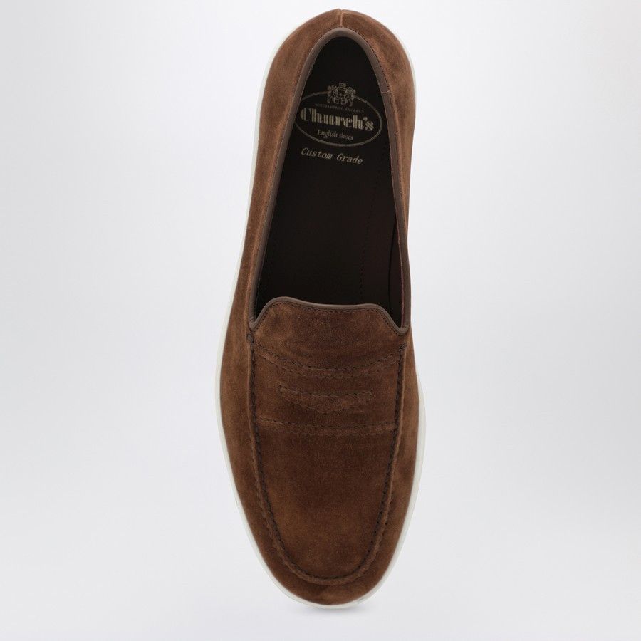 Church's o1d2blof0226 Suede Loafers in Brown Size US 10.5 / EU 43-44 - 3 Thumbnail