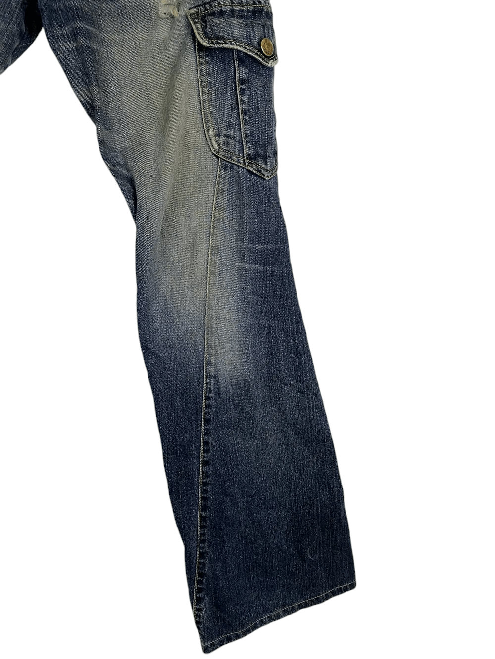Lee × Vintage Vintage Lee Raider Distressed Denim Cargo Size US 38 / EU 54 - 10 Thumbnail